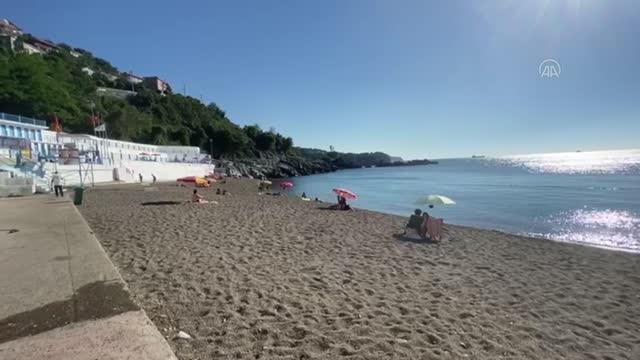 ZONGULDAK - Bir plajda denize girişler iki gün yasaklandı