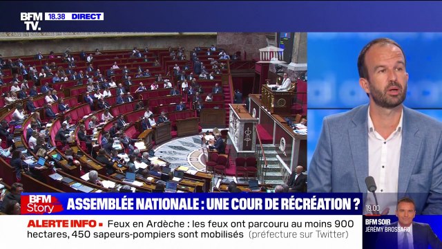 Manuel Bompard, député Nupes-LFI des Bouches-du-Rhône: nous ne sommes pas dans l'opposition systématique à l'Assemblée nationale