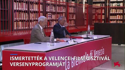 Ismertették a Velencei Filmfesztivál versenyprogramját