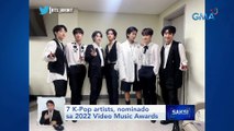7 K-Pop artists, nominado sa 2022 Video Music Awards | Saksi