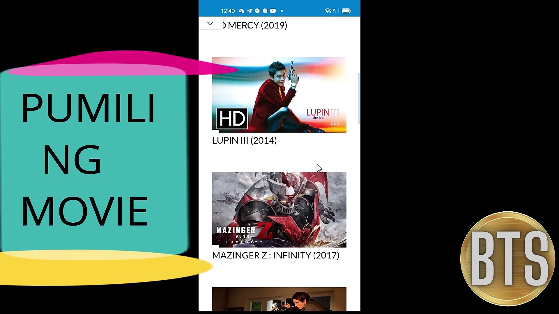 PAANO I PLAY ANG VIDEO SA TAGALOG MOVIES