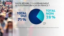 Sondage : 71 % des Français favorables à une forte réduction du flux d’immigration sur le territoire