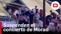 Suspenden el concierto del rapero Morad tras atenciones a varias personas por crisis de ansiedad