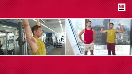 Skip The Barbell Overhead Press | Men’s Health Muscle