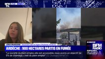 Incendies en Ardèche: une vacancière décrit une scène 