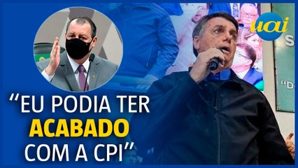 Bolsonaro ironiza cúpula da CPI da Covid