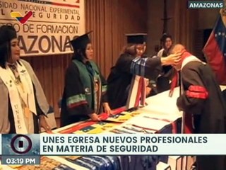 UNES egresa nuevos profesionales en materia de seguridad ciudadana en el estado Amazonas