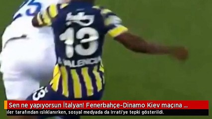 Sen ne yapıyorsun İtalyan! Fenerbahçe-Dinamo Kiev maçına hakemin gol kararı damga vurdu