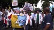 Marcha de médicos dominicanos finaliza con incidentes