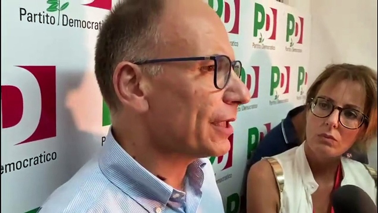 Letta, l'intervista da San Miniato: "Berlusconi e Salvini si sono consegnati alla Meloni"