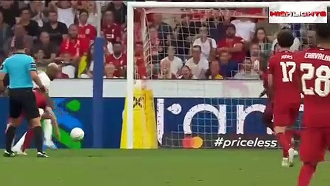 Liverpool vs Salzburg 0-1 All Goals and Highlights 27th July 2022