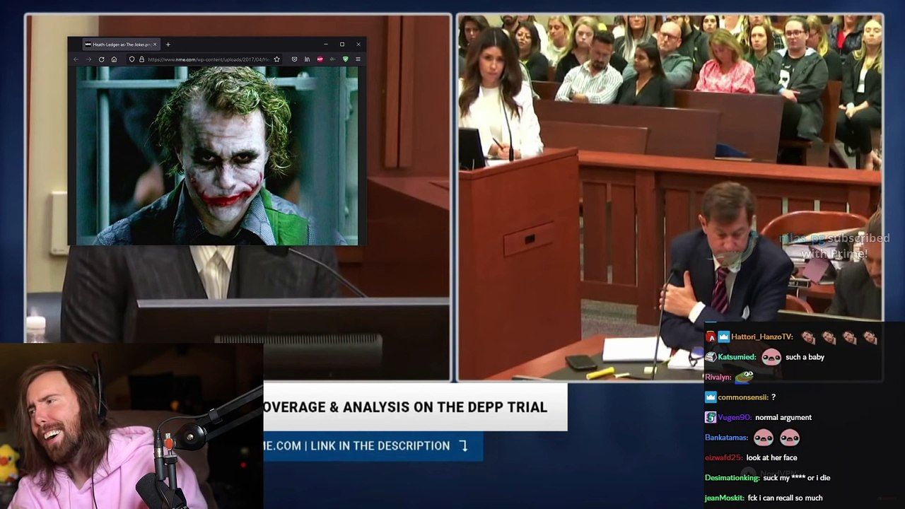 Amber Heard warned of PERJURY risk after changing abuse allegation _ Asmongold Reacts