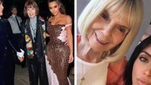 Kim Kardashian Is Very Happy As She Celebrates Her Grandmother's Birthday.