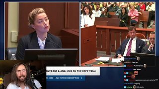 Johnny Depp Lawyer PROVES Amber Heard Abused Former Partner _ Asmongold Reacts