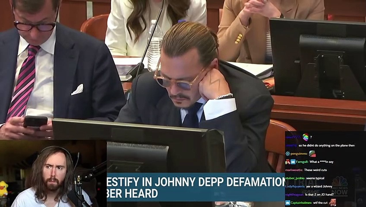 Johnny Depp Trial - New Witness_ Amber Heard Simp _ Asmongold Reacts