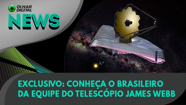 Ao Vivo | Exclusivo: conheça o brasileiro da equipe do telescópio James Webb | 27/07/2022 | #OlharDigital