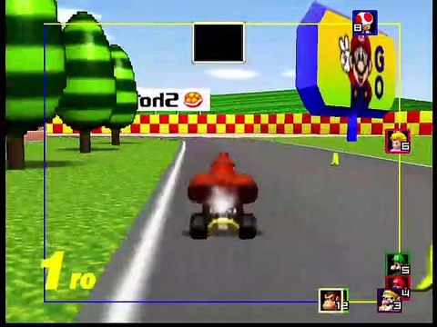Mario Kart 64 online multiplayer - n64