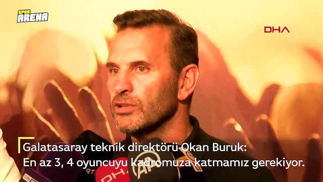 Galatasaray'da Okan Buruk'tan transfer sözleri! Midtsjö istediğimiz oyunculardan biri
