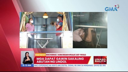 Mga dapat gawin sakaling abutan ng lindol | UB