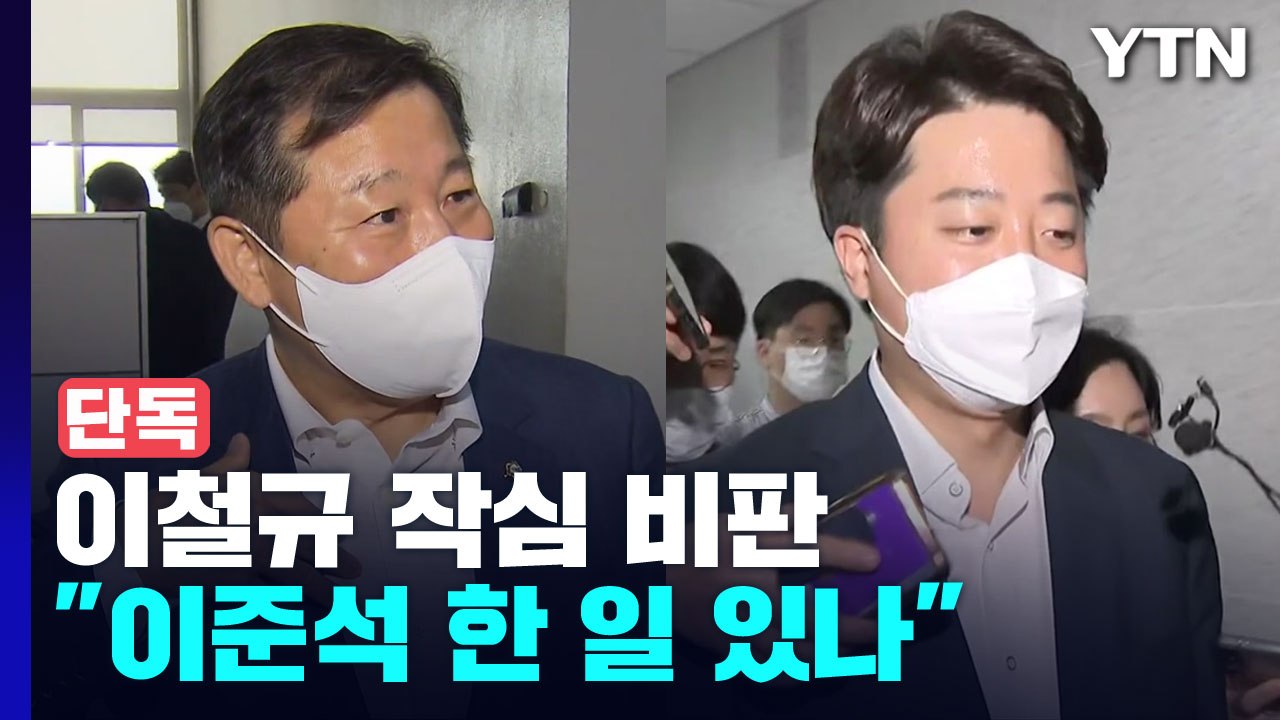 [단독] 친윤 이철규, 이준석 작심 비판 "무슨 일 했나...양두구육 망발" / YTN