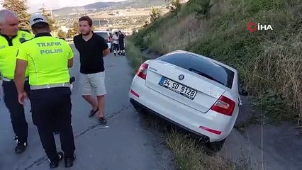 Samsun'da zincirleme kaza: 2'si polis 9 yaralı