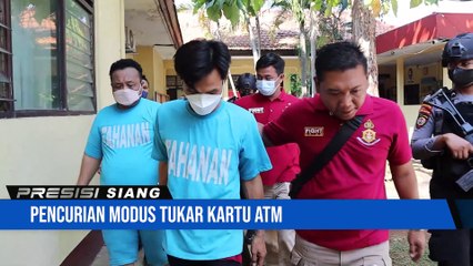 Polsek Bantarbolang Amankan Dua Tersangka Curat Kuras Isi ATM Milik Agen Bank