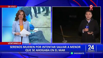 Tragedia en Ventanilla: 3 serenos mueren por intentar salvar a menor que se ahogaba en el mar
