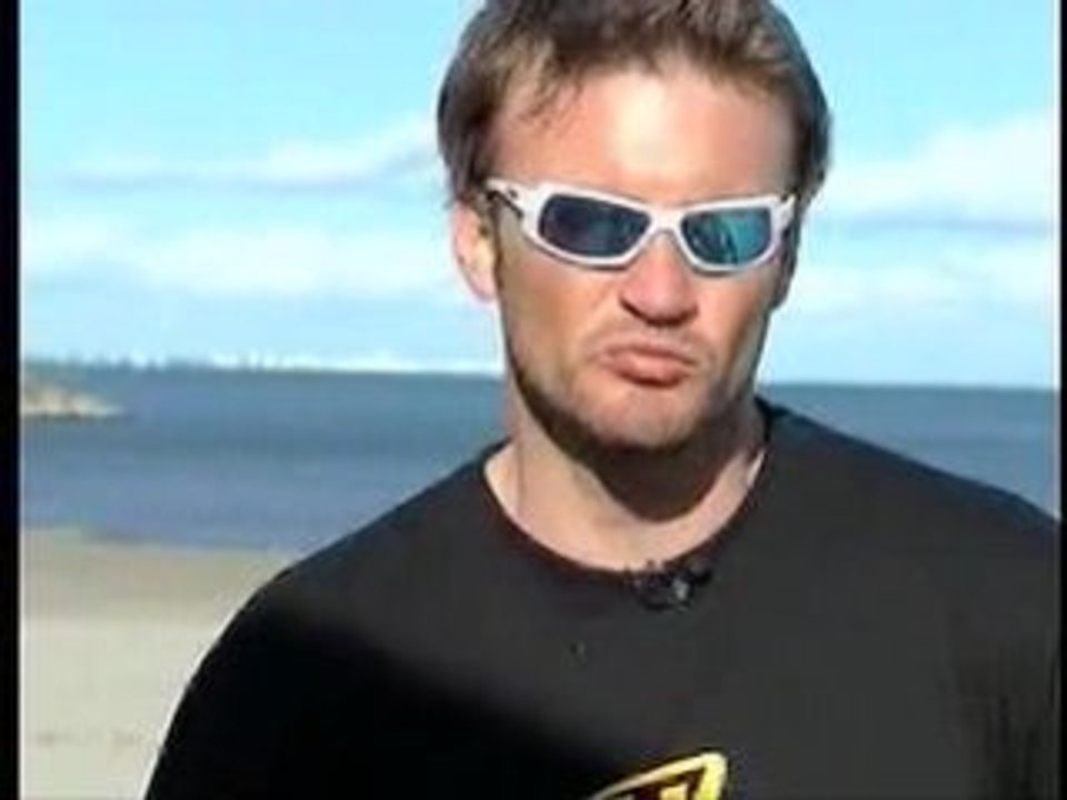 Manu Taub Kite Speed Leucate France 2004