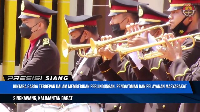 Kapolda Kalbar Pimpin Upacara Pembukaan Pendidikan Bintara Polri Gelombang II T.A 2022