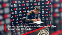 Resmi Dikenalkan, Lisandro Martinez Tambah Deretan Pemain Timnas Argentina di MU