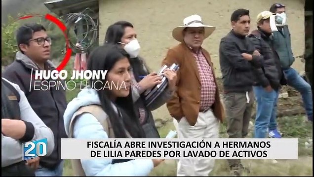 Lilia Paredes: abren investigación por lavado de activos contra hermanos de primera dama