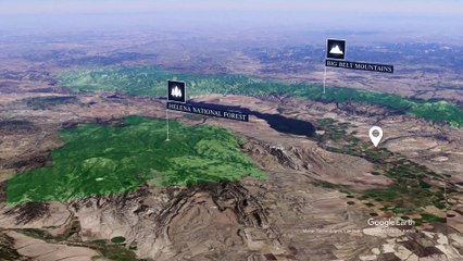 Satellite Map for 39 Flynn Lane, Townsend, Montana