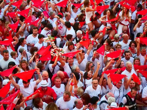 La Peña Baiona aux Fêtes de Bayonne 2022