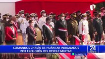 Excomandos “Chavín de Huántar” rechazan la decisión del Gobierno de no incluirlos en el desfile militar