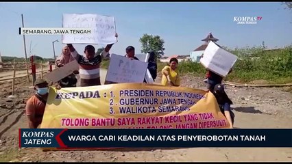 Warga Mangunharjo Cari Keadilan Atas Penyerobotan Tanah