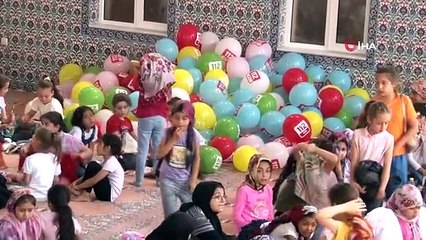 Kur'an kursu miniklerine '112' öğretildi