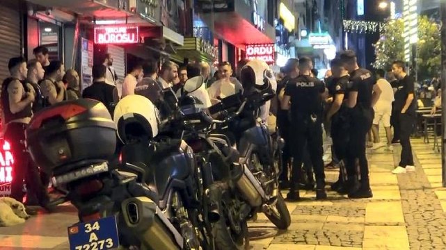 Avcılar'daki esnaf kavgasının güvenlik kamera görüntüleri ortaya çıktı