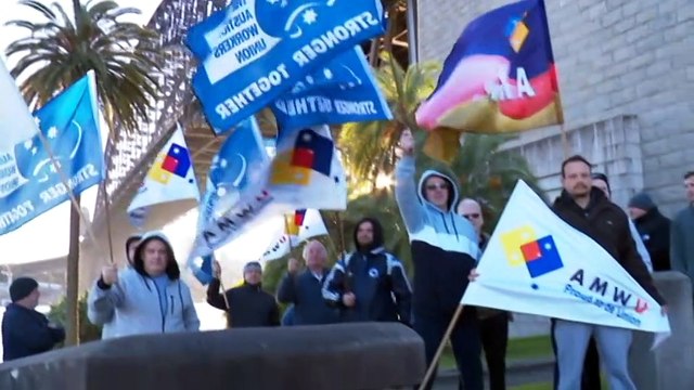 NSW Road workers and construction crews hold 24-hour strike