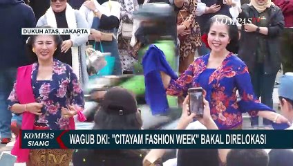 Relokasi Citayam Fashion Week, Ahmad Riza Patria : Saya Sarankan Lakukan pada Minggu Pagi Saat CFD