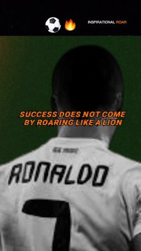 Christiano Ronaldo Lionel Messi football Inspired motivational speech