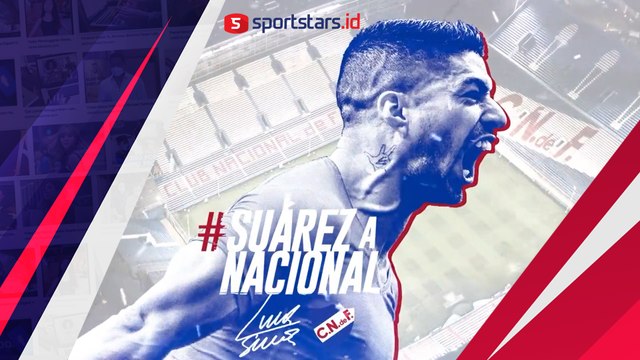 Pulang Kampung, Luis Suarez Gabung dengan Klub Lamanya Nacional