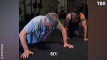 Jean Lassalle fait des pompes avec Tibo InShape !