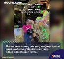 Unik! Pria ini Jemput Pacar Pakai Odong-odong, Nyalakan Lampu Kelap-kelip sampai Lagu Anak-anak