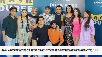 Anu Kapoor & The Cast Of Crash Course SPOTTED At JW Marriott, Juhu