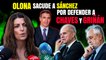 Macarena Olona (VOX) sacude a Pedro Sánchez (PSOE) por defender a los condenados Chaves y Griñán