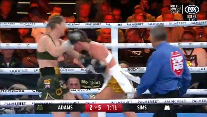 Ashleigh Sims vs Jessica Adams 20-07-2022 Full Fight