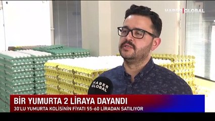 1 yumurta 2 liraya dayandı!
