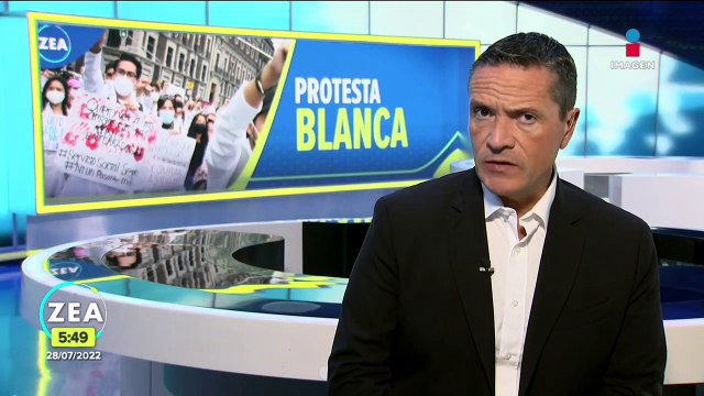 Estudiantes de medicina marchan en la CDMX para exigir seguridad