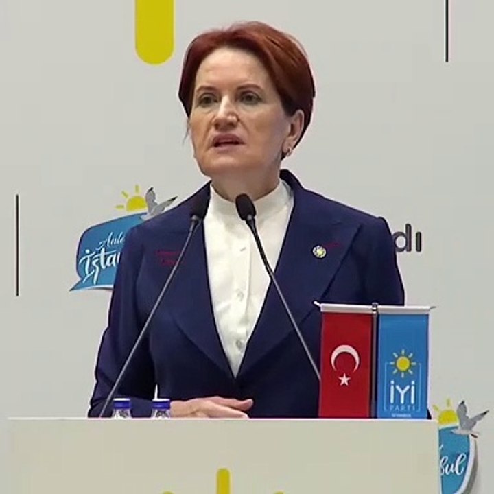 Akşener: Hanım kız deyince kızılıyor, sürtük deyince problem yok