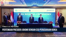 Presiden Jokowi Bertemu dengan para CEO Perusahaan Korea Selatan di Seoul